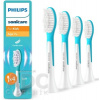 Philips Sonicare For Kids Štandard náhradné hlavice, detské (7+), (HX6044/90), Soft, 1x4 ks