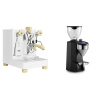 Lelit Bianca PL162T V3, white + Rocket Espresso SUPER FAUSTO, black