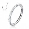 Piercing kruh segment s kamenem