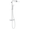 Grohe Sprchový systém Euphoria SmartControl System s termostatickou baterií Moon White, Yang White 26507LS0