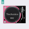 Doto Design Skin SL-1200 / 1210 MK2 COLORS DVS Pink