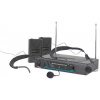 QTX VHF-HS2, bezdrátový mikrofon 2 kanálový 174,1 + 175,0 MHz