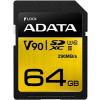 A-Data ADATA SDXC karta 64GB UHS-I U3 Class 10, Premier One (R: 290MB / W: 260MB)