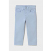Detské nohavice Mayoral slim fit basic 506.3E.Baby.PPYA modrá 68