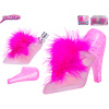 Mikro trading Glamour - Parfém ve tvaru boty na podpatku - 11 cm