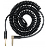CASCHA Advanced Line Guitar Cable Curly Black 6m