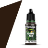 VALLEJO GAME AIR 76.045 SPÁLENÁ HNEDÁ akrylová airbrush farba 18 ml (VALLEJO GAME AIR 76.045 CHARRED BROWN / MARRÓN CARBONIZADO / 18 ml / 0.6 fl.oz.)