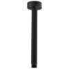 Sapho Sprchy - Sprchové rameno stropné, 20 cm, matná čierna 1205-05B