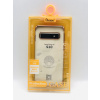 Púzdro TPU Oucase Elektroplating pre Samsung G973 Galaxy S10 Gold