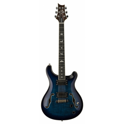 PRS SE Hollowbody II Faded Blue Burst