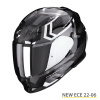 Moto prilba SCORPION EXO-491 SPIN čierno/biela - Veľkosti L