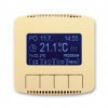 Termostat univerzálny programovateľný (ovládacia jednotka) ABB Tango 3292A-A10301 D - béžová