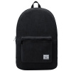 Batoh Herschel Cotton Casuals 10076-01566 Black Jedna veľkosť jedna velikost