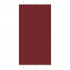 Plisovaná roleta Bordeauxská červená 105x200 cm Šířka látky Červená 4015263