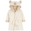 CARTER'S Župan s kapucňou a uškami Ivory Sheep neutrál 0-9m