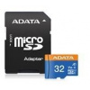 Pamäťová karta ADATA Premier micro SDHC karta 32GB UHS-I U1 Class 10 + adaptér (AUSDH32GUICL10A1-RA1)