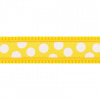 Vodítko RD přep.20 mm x 2 m- White Spots on Yellow