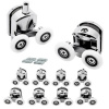 Eoshop Kolečka pro sprchovou kabinu - 8 ks. Ruhhy 22900