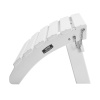 Vevor Skladací podnožník hdpe 17.7×19.7×13.8 inch, biely pre stoličku KZDADLDKTTQPZ41H0V0