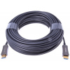 Kabel HDMI High Speed 4K@60Hz + Ethernet 30m, M/M, zlacené konektory