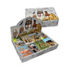Miniblok DONAU Divé zvieratá, 3D, 40 listov, 6,4x8,25cm, mix motívov, display 80 ks