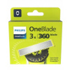 Náhradné čepele Philips QP430/50 3 ks pre holiace strojčeky OneBlade