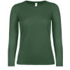B&C Dámske tričko s dlhým rukávom TW06T Bottle Green XXL