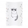 Ceba Prebaľovacia podložka 2-hranná mäkká COSY 50x70 cm Raccoon
