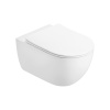 Mexen Carmen 2.0 WC misa Rimless Tornado s pomaly zatvárajúcim sa tenkým sedadlom, duroplast, biely lesk - 3088L4000T