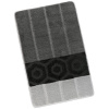 BELLATEX Bany 60 × 100 cm pruhy sivo-čierna