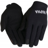 Cyklistické rukavice Rapha Trail Finale Gloves - black/white S
