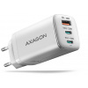 AXAGON ACU-DPQ65W, sieťová nabíjačka GaN 65 W, 3x port (USB-A + dvojitý USB-C), PD3.0/QC4+/PPS/Apple ACU-DPQ65W