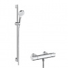 Hansgrohe - Sprchový set Vario s termostatom Ecostat 1001CL, 2 prúdy, biela/chróm 27813400ROZ1