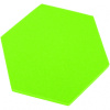 Akustický panel šesťuholník jasnozelený 50x50 cm hrúbka 3cm hexagon