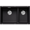 Blanco Subline 430/270 U Granitový drez - Čierna