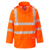 PORTWEST HI-VIS SEALTEX FR41 / Nehorľavá reflexná bunda do dažďa - HV oranžová XL