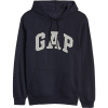 GAP FLEECE GAP ARCH tmavo modrá,sivá Pánska mikina XXL