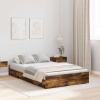zahrada-XL Rám postele s úložným prostorem Tmavý dub 120 x 200 cm 3335305