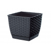 Prosperplast Ratolla Square 25 x 25 x 22 cm antracit