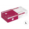 Unigloves nitrilové rukavice červené - Red Pearl, 100 ks, L