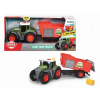 Dickie Traktor Fendt s přívěsem - 26 cm