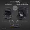 Sada autosedaček EasyGo Buz Pro a Buz Pro Body Black Ink 2v1 + otočná báze (Z/EA/BUZ/PRO/IN)