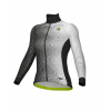 Zateplený cyklistický dres ALÉ CIRCUS PR-S white