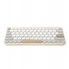ASUS Marshmallow Keyboard KW100/Bezdrôtová Bluetooth/ CZ- SK layout/Béžová (90XB0880-BKB430)