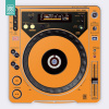 Doto Design Skin CDJ-800 FULL COLORS Sunset Orange