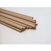 Bamboo - Přírodní bambusové brčko Standard 6mm x 23cm - krabička, balení 50ks