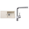 Set Blanco Favum XL 6 S + Blanco Linus Chróm biela soft