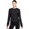 Dámske trička (dlhý rukáv) Nike One Classic Dri-Fit Long-Sleeve - Čierny (L)
