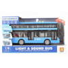 Lamps Autobus dvoupatrový modrý na baterie