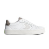 Pánské volnočasové boty Cariuma SALVAS White Leather Silver Cloud Logo Snake Skin Print Sneaker